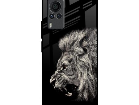 Brave Lion Glass Case for Vivo X60 PRO Online now