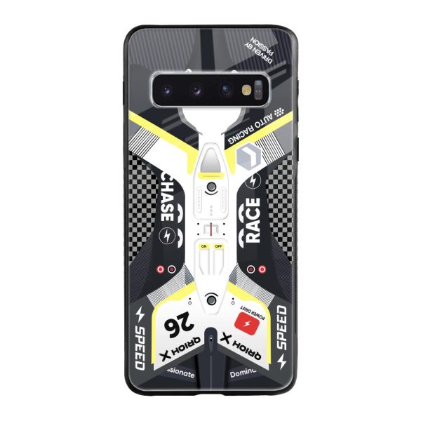 Car Enthusiast Glass Case for Samsung Galaxy S10 For Sale