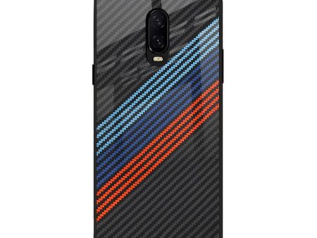 Carbon Inspired Glass Case for OnePlus 6T For Discount