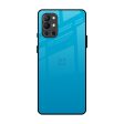 Blue Aqua Glass Case for OnePlus 9R on Sale