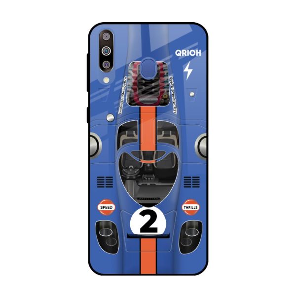 Car Adiction Glass Case for Samsung Galaxy M40 Sale