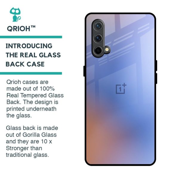 Blue Aura Glass Case for OnePlus Nord CE Online