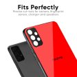 Blood Red Glass Case for Realme 12 5G Online now