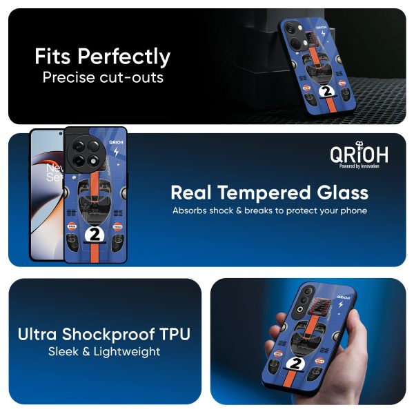 Car Adiction Glass Case for OnePlus 8 Pro Online