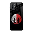 Anime Red Moon Glass Case for OnePlus 9R Fashion