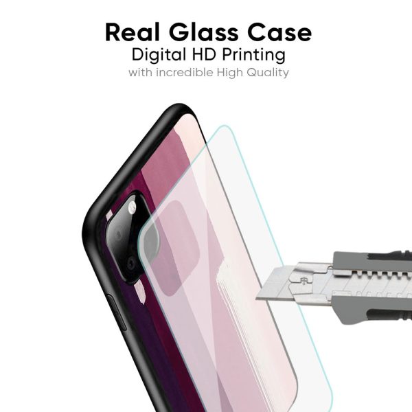 Brush Stroke Art Glass Case for Vivo X60 PRO Cheap