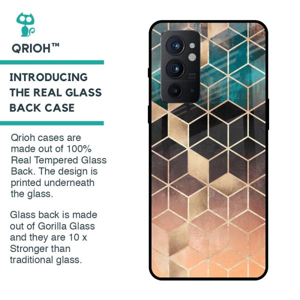 Bronze Texture Glass Case for OnePlus 9RT Hot on Sale