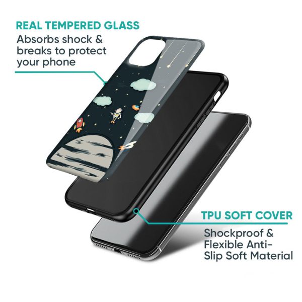 Astronaut Dream Glass Case For Redmi 12 5G Discount