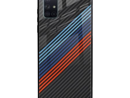 Carbon Inspired Glass Case for Samsung Galaxy A51 Cheap