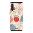 Abstract Faces Glass Case for OnePlus Nord CE Online Sale