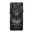 Black Warrior Glass Case for OnePlus 9R Cheap