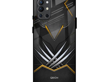 Black Warrior Glass Case for OnePlus 9R Cheap