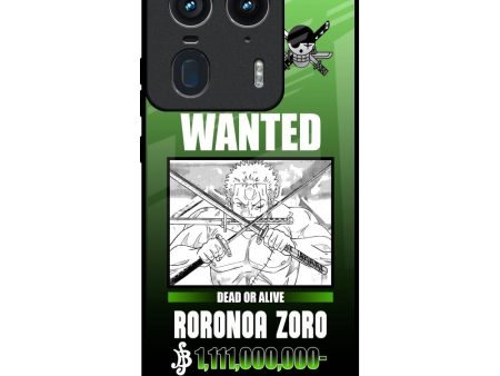 Zoro Wanted Glass Case for Motorola Edge 50 Ultra 5G on Sale