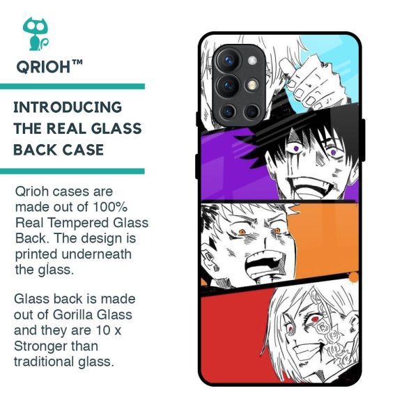 Anime Sketch Glass Case for OnePlus 9R Cheap