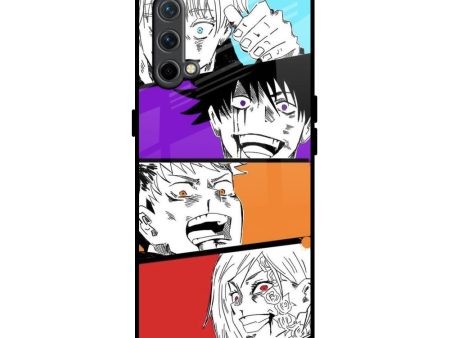 Anime Sketch Glass Case for OnePlus Nord CE Discount