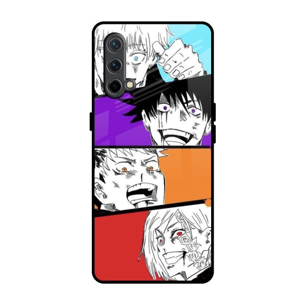 Anime Sketch Glass Case for OnePlus Nord CE Discount