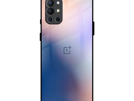 Blue Mauve Gradient Glass Case for OnePlus 9R Fashion