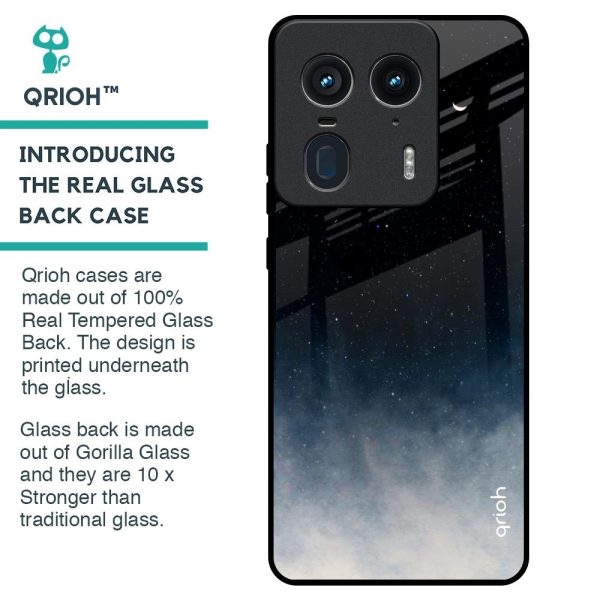 Black Aura Glass Case for Motorola Edge 50 Ultra 5G Cheap