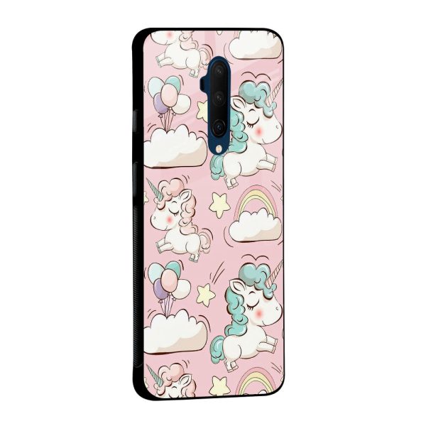 Balloon Unicorn Glass case for OnePlus 9RT Discount