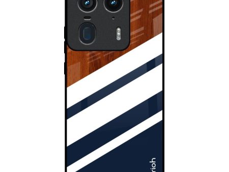 Bold Stripes Glass Case for Motorola Edge 50 Ultra 5G on Sale