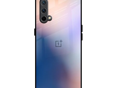 Blue Mauve Gradient Glass Case for OnePlus Nord CE Sale