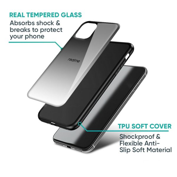 Zebra Gradient Glass Case for Realme 12 5G For Sale