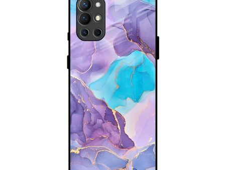 Alcohol ink Marble Glass Case for OnePlus 9R Supply