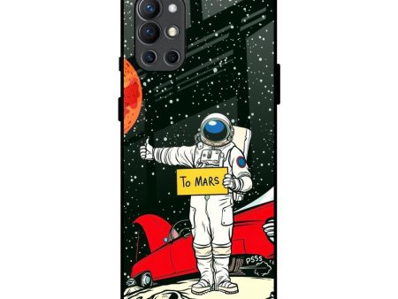 Astronaut on Mars Glass Case for OnePlus 9R Hot on Sale