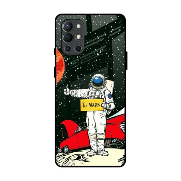 Astronaut on Mars Glass Case for OnePlus 9R Hot on Sale