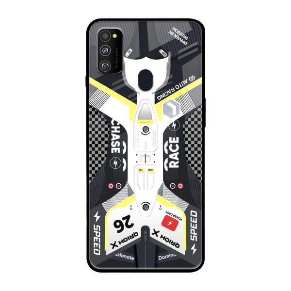 Car Enthusiast Glass Case for Samsung Galaxy M30s For Discount