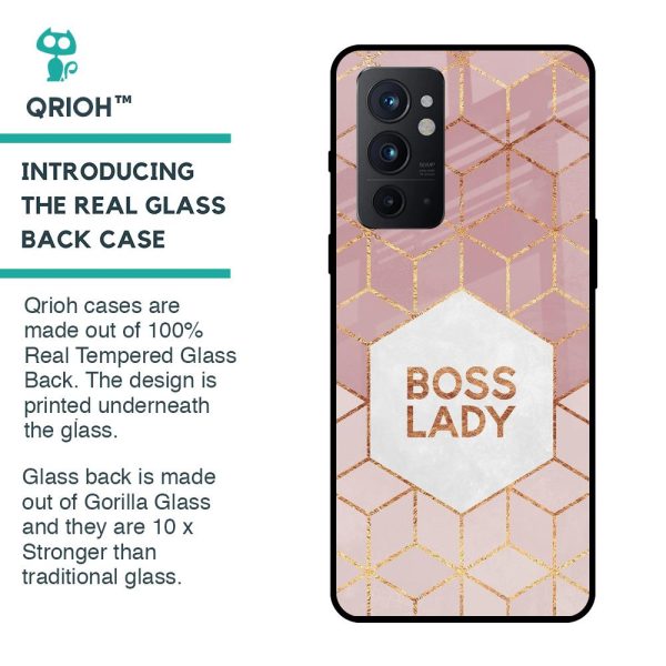 Boss Lady Glass Case for OnePlus 9RT Online now