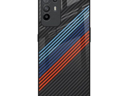 Carbon Inspired Glass Case for Oppo F19 Pro Plus on Sale