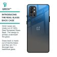 Blue Grey Ombre Glass Case for OnePlus 9R Online now