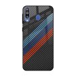 Carbon Inspired Glass Case for Samsung Galaxy M40 on Sale