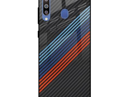 Carbon Inspired Glass Case for Samsung Galaxy M40 on Sale