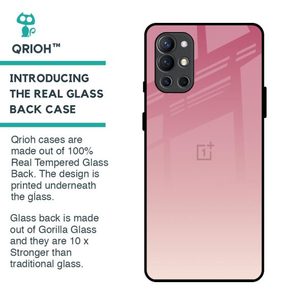 Blooming Pink Glass Case for OnePlus 9R For Cheap