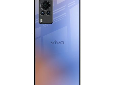 Blue Aura Glass Case for Vivo X60 PRO Online now