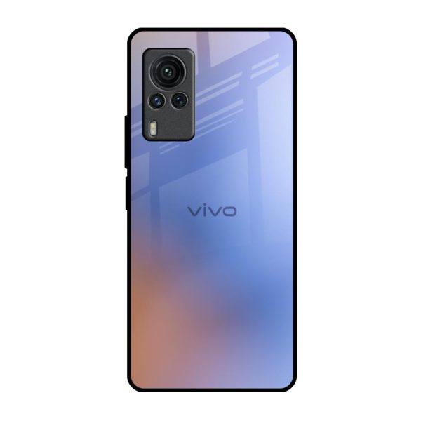 Blue Aura Glass Case for Vivo X60 PRO Online now