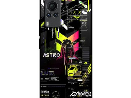 Astro Glitch Glass Case for Vivo X60 PRO Online now