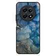 Blue Cool Marble Glass Case for Realme 12 5G Sale