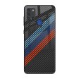 Carbon Inspired Glass Case for Samsung A21s on Sale