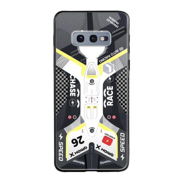 Car Enthusiast Glass Case for Samsung Galaxy S10E Discount