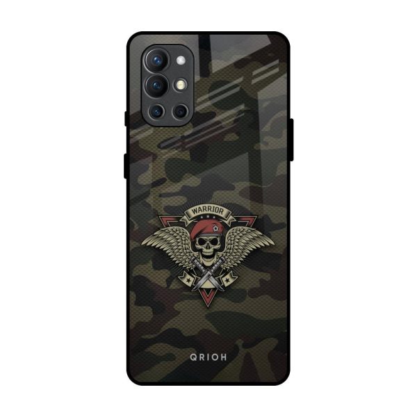 Army Warrior Glass Case for OnePlus 9R on Sale