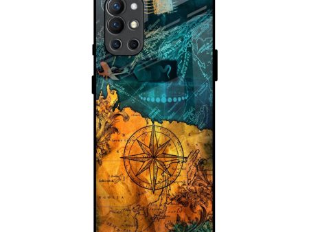 Architecture Map Glass Case for OnePlus 9R Hot on Sale