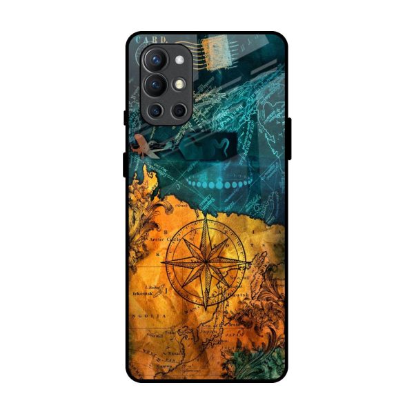 Architecture Map Glass Case for OnePlus 9R Hot on Sale