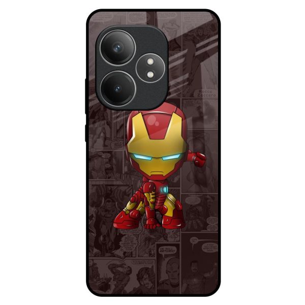 Angry Baby Super Hero Glass Case for Realme GT 6 5G Online now