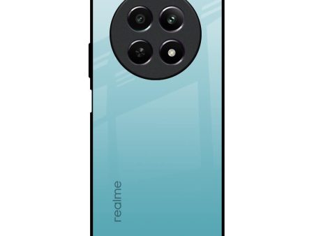 Arctic Blue Glass Case For Realme 12 5G Online now