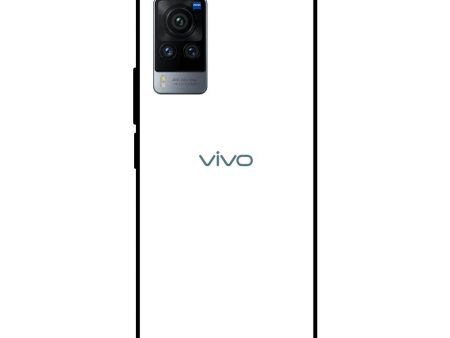 Arctic White Glass Case for Vivo X60 Pro Online now