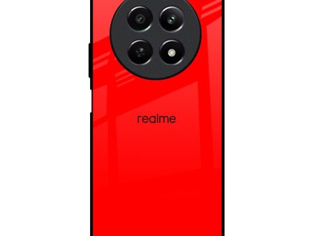 Blood Red Glass Case for Realme 12 5G Online now