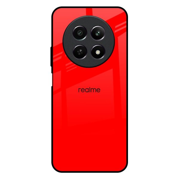 Blood Red Glass Case for Realme 12 5G Online now